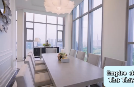 Bán Penthouse Empire City - Hoàn thiện full nội thất Châu Âu